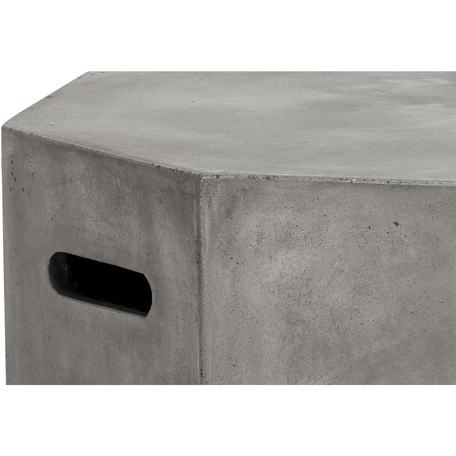 Ollo 18.25 X 18 inch Grey Outdoor End Table
